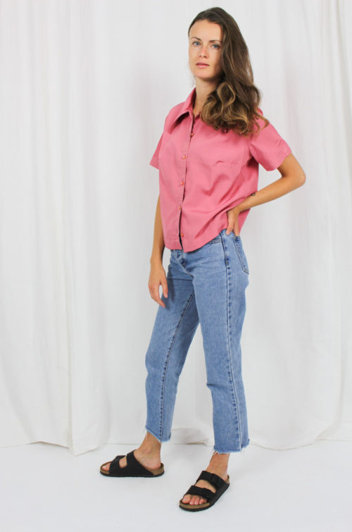 Vintage Bluse rosa