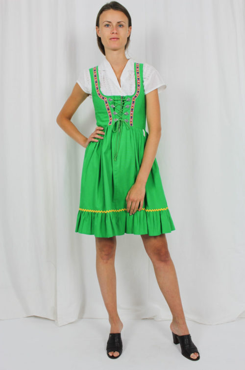 Vintage Dirndl grün
