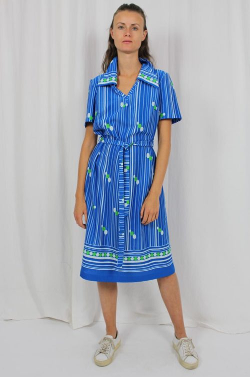 Vintage Kleid blau