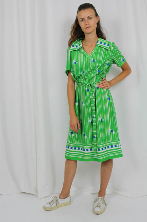 Vintage Kleid grün