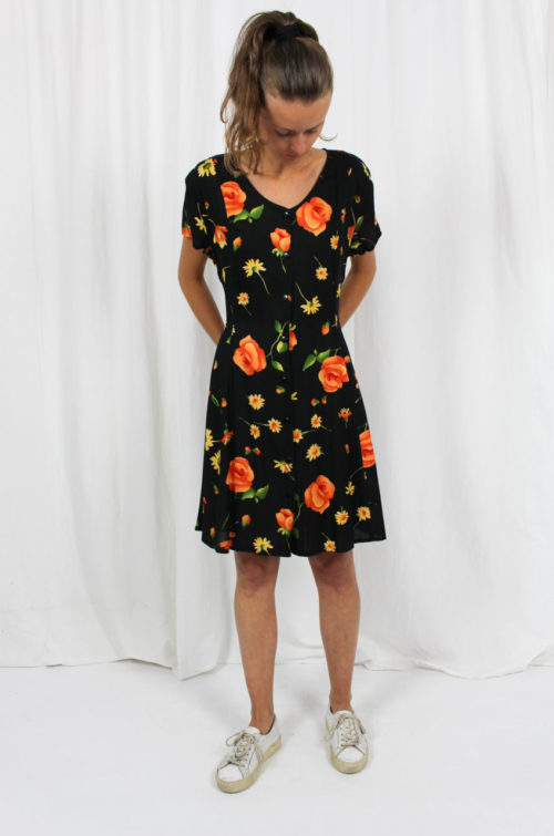 Vintage Kleid schwarz