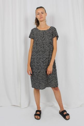 Vintage Kleid schwarz weiß
