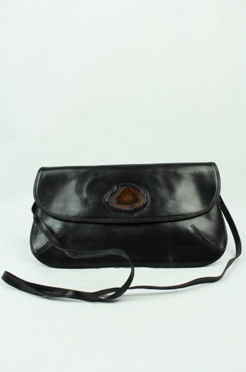 Vintage Tasche mit Achatscheibe