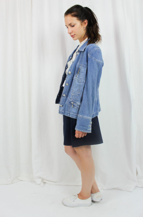Vintage Jeansjacke blau