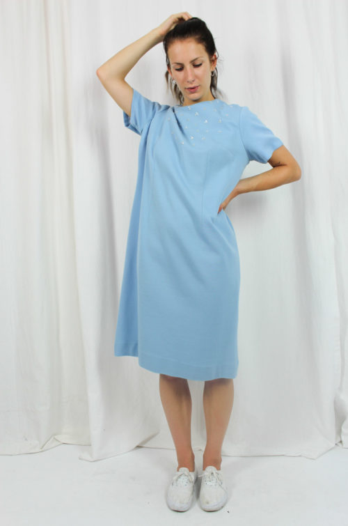 Vintage Kleid blau