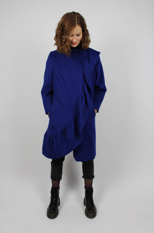 Mantel Damen Blau
