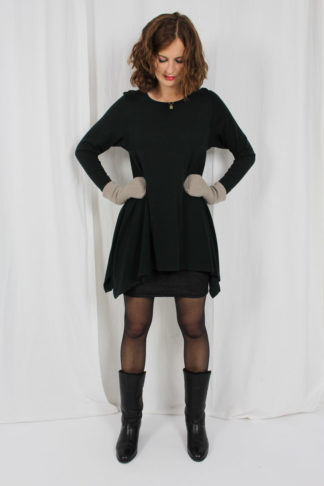 Vintage Kleid Khaki