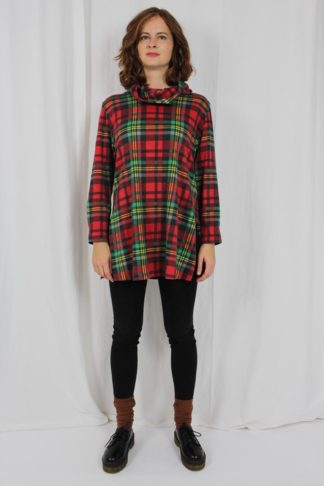 Vintage Pullover Karomuster