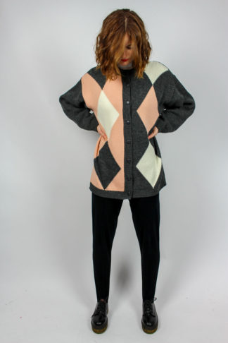Vintage Strickjacke Damen
