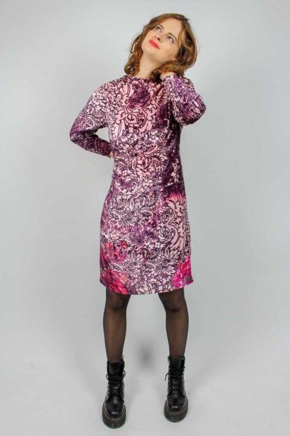 Kleid lila rosa Online kaufen