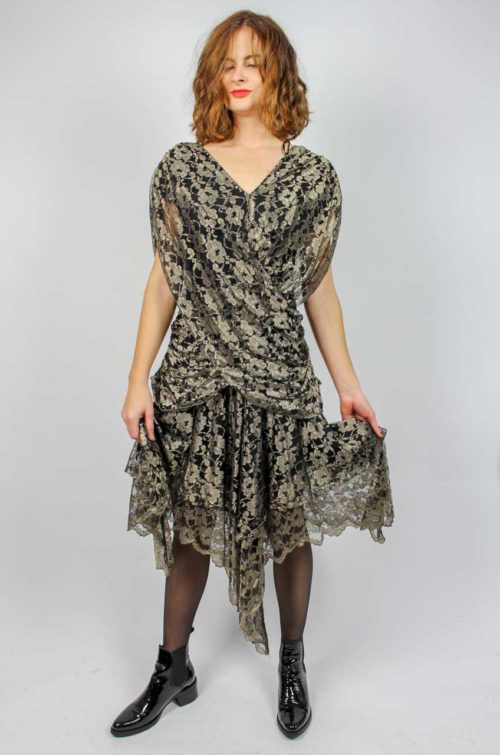 Vintage Abendkleid