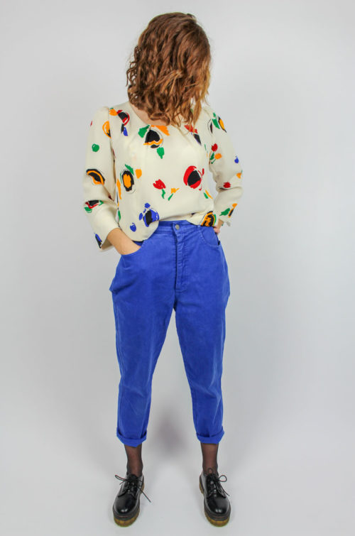 Vintage Hose blau