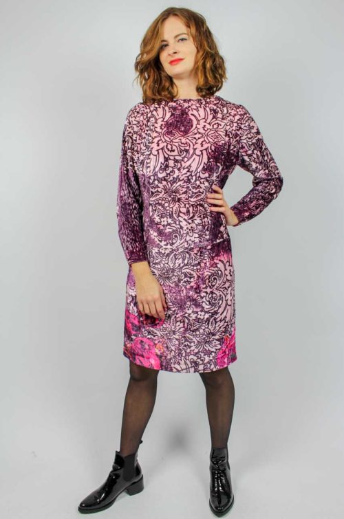Vintage Kleid lila