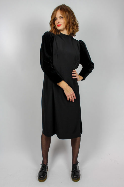 Vintage Kleid schwarz