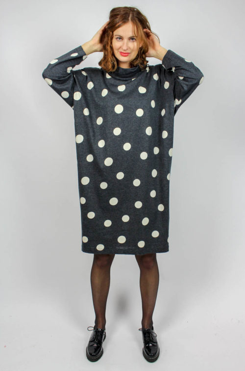 Vintage Punktekleid