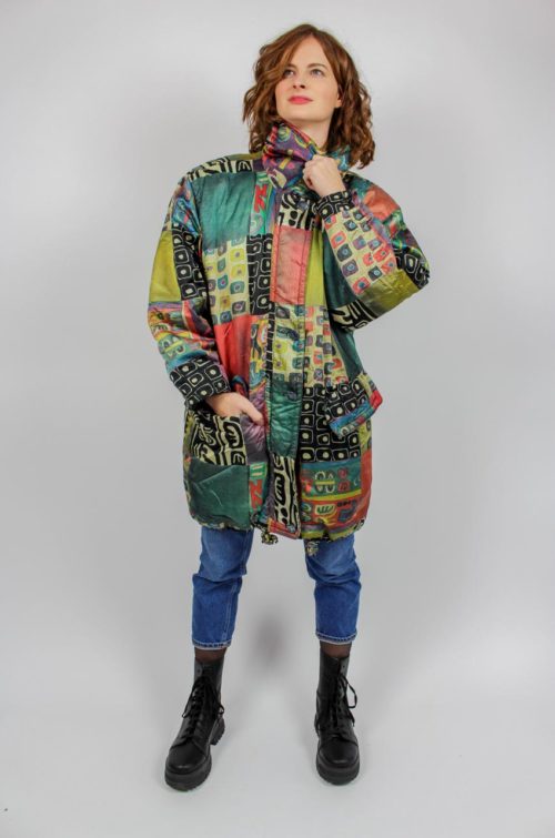 Vintage Mantel bunt