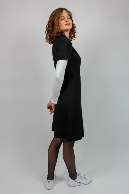 Midikleid schwarz