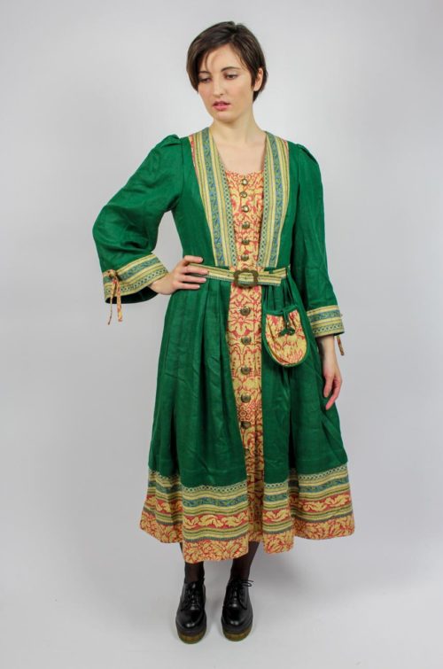 Vintage Dirndl grün