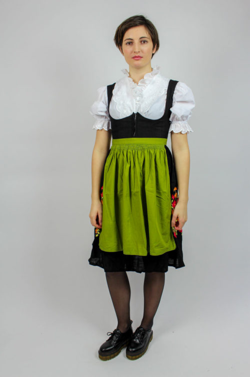 Vintage Dirndl schwarz