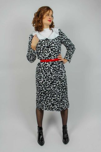 Vintage Kleid Midilänge