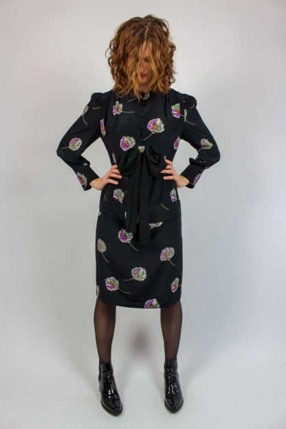 Vintage Kleid schwarz