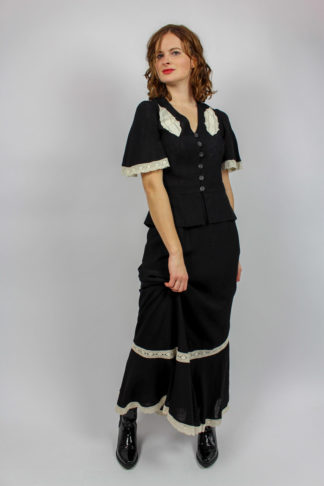 Vintage Zweiteiler Spitze