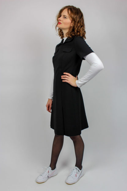 schwarzes Kleid Secondhand