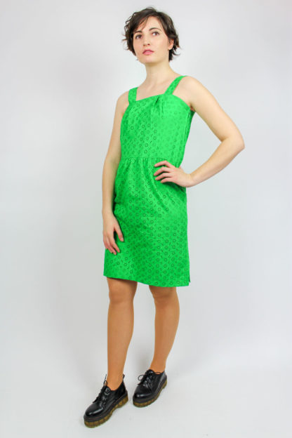 Kleid grün Secondhand