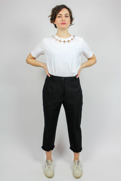 T-Shirt weiß kurzarm