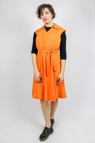 Vintage Kleid orange