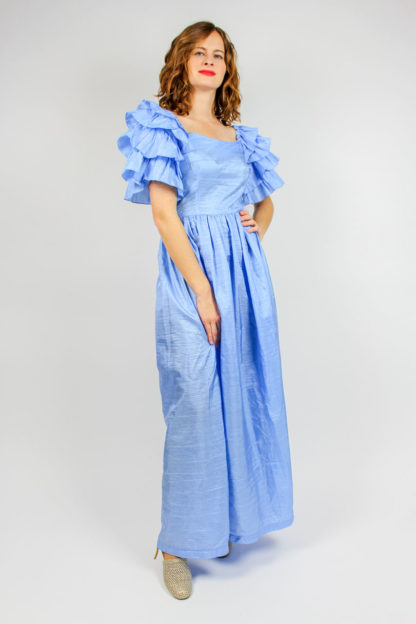 Vintage Kleid hellblau