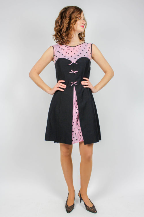 Vintage Kleid schwarz