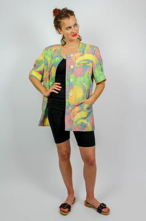 Vintage Jacke pastell