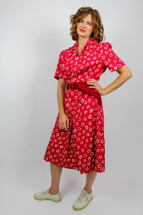 Vintage Kleid pink