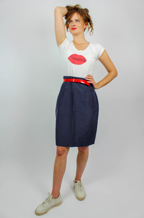 Vintage Rock blau
