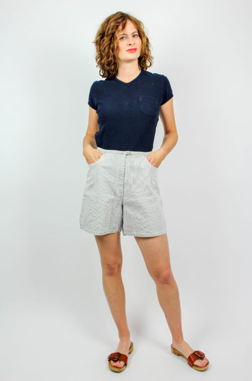 Vintage Short gestreift