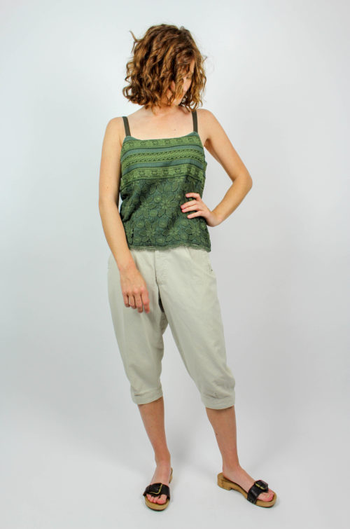 Vintage Top grün