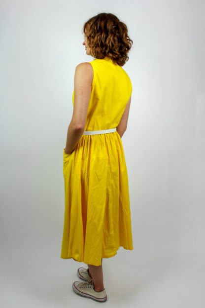 gelbes Midikleid Secondhand