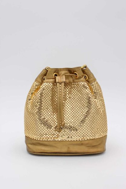 Handtasche gold braun
