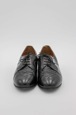 Vintage Halbschuh schwarz