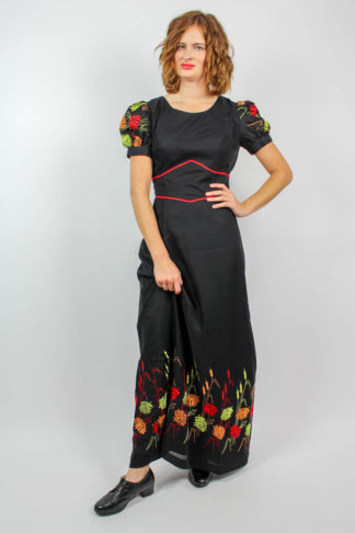 Vintage Kleid schwarz
