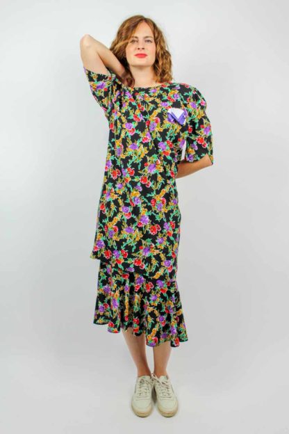 Vintage Kleid schwarz