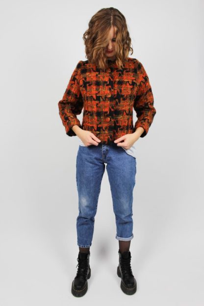 Vintage Jacke kariert