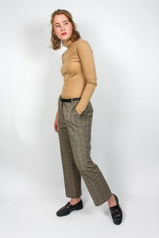 Damenhose kariert