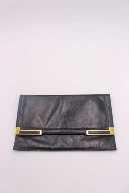 Vintage Clutch schwarz