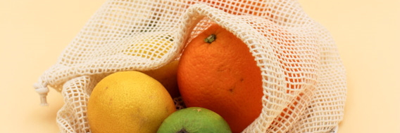 Wiederverwendbarer Obstbeutel