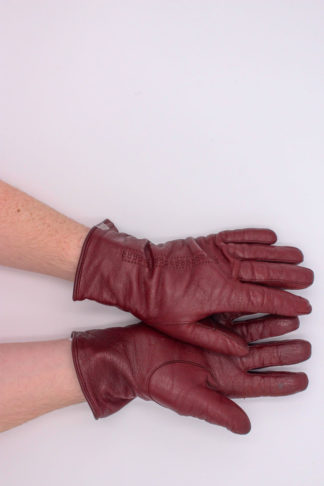 Vintage Handschuhe rot