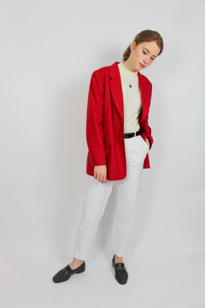Rote Damenjacke