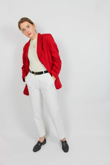 Roter Blazer