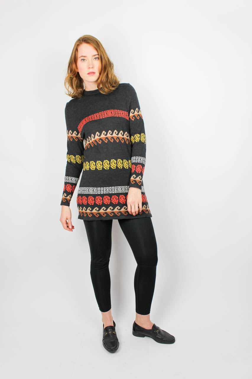 Vintage Pulloverkleid "Rosie" Oma Klara